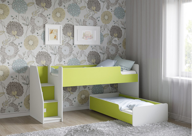 Детская выкатная кровать Легенда К402.41 в Стрежевом